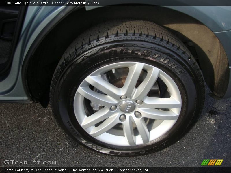 Condor Grey Metallic / Black 2007 Audi Q7 4.2 quattro