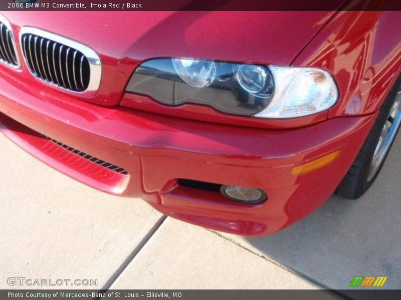 Imola Red / Black 2006 BMW M3 Convertible