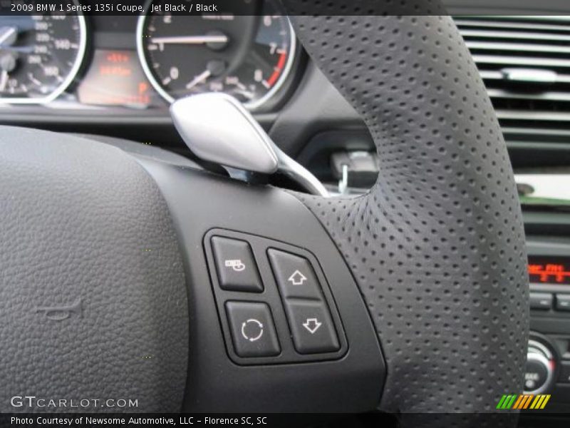 Jet Black / Black 2009 BMW 1 Series 135i Coupe
