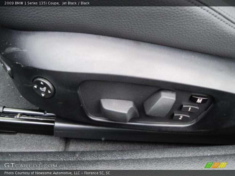 Jet Black / Black 2009 BMW 1 Series 135i Coupe
