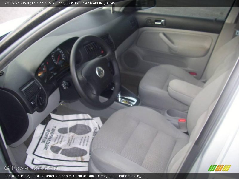 Reflex Silver Metallic / Grey 2006 Volkswagen Golf GLS 4 Door