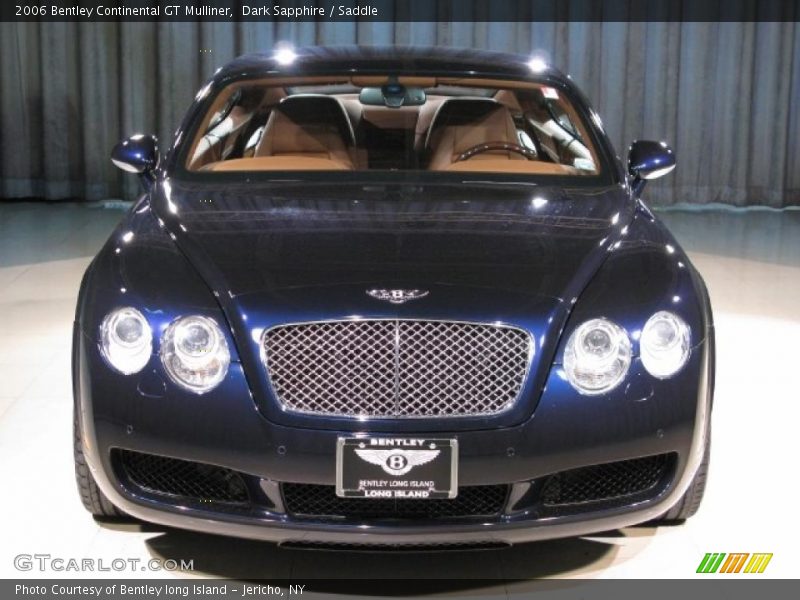 Dark Sapphire / Saddle 2006 Bentley Continental GT Mulliner