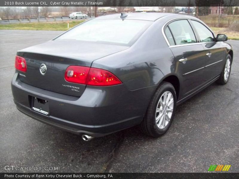 Cyber Gray Metallic / Titanium 2010 Buick Lucerne CXL