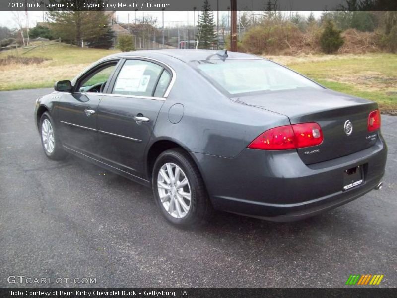Cyber Gray Metallic / Titanium 2010 Buick Lucerne CXL
