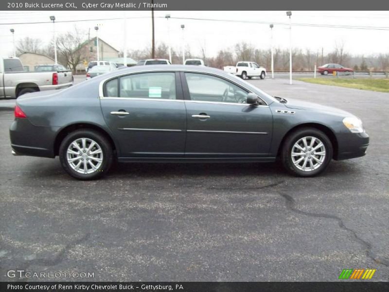 Cyber Gray Metallic / Titanium 2010 Buick Lucerne CXL