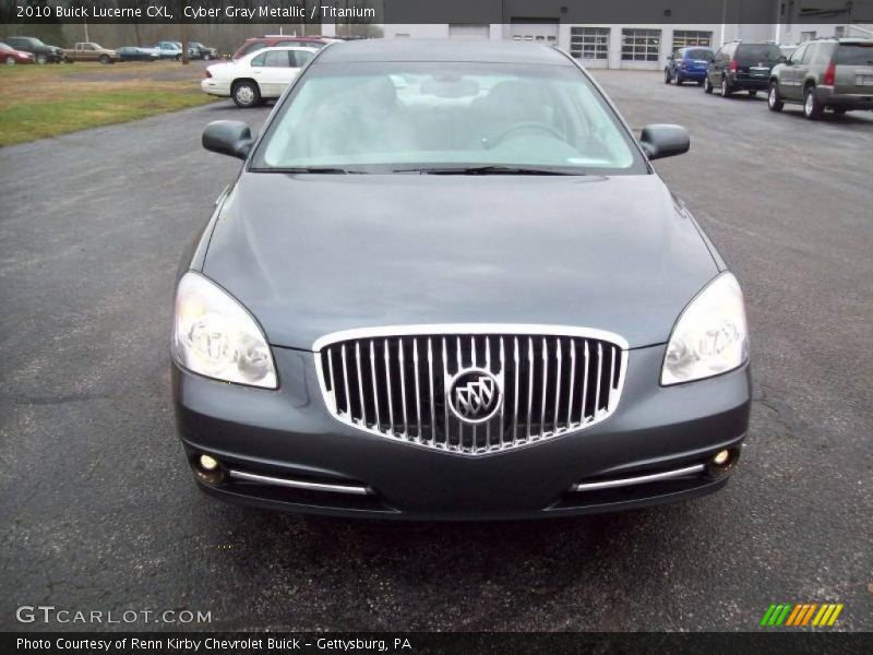 Cyber Gray Metallic / Titanium 2010 Buick Lucerne CXL