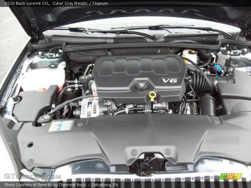 Cyber Gray Metallic / Titanium 2010 Buick Lucerne CXL