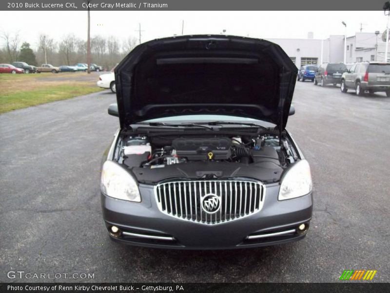 Cyber Gray Metallic / Titanium 2010 Buick Lucerne CXL
