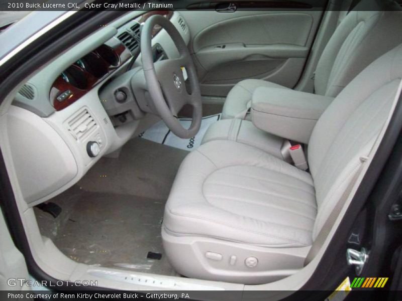 Cyber Gray Metallic / Titanium 2010 Buick Lucerne CXL