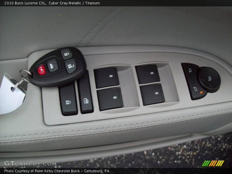Cyber Gray Metallic / Titanium 2010 Buick Lucerne CXL