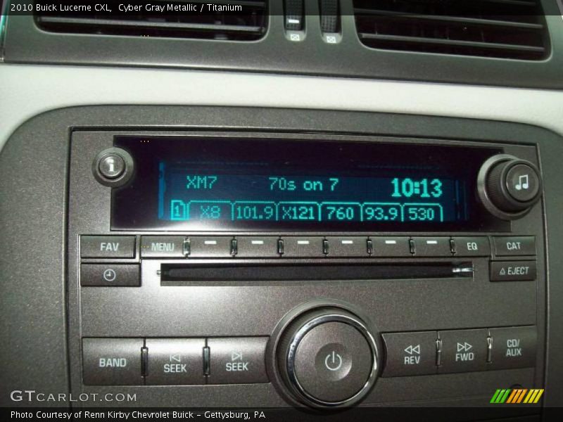 Cyber Gray Metallic / Titanium 2010 Buick Lucerne CXL