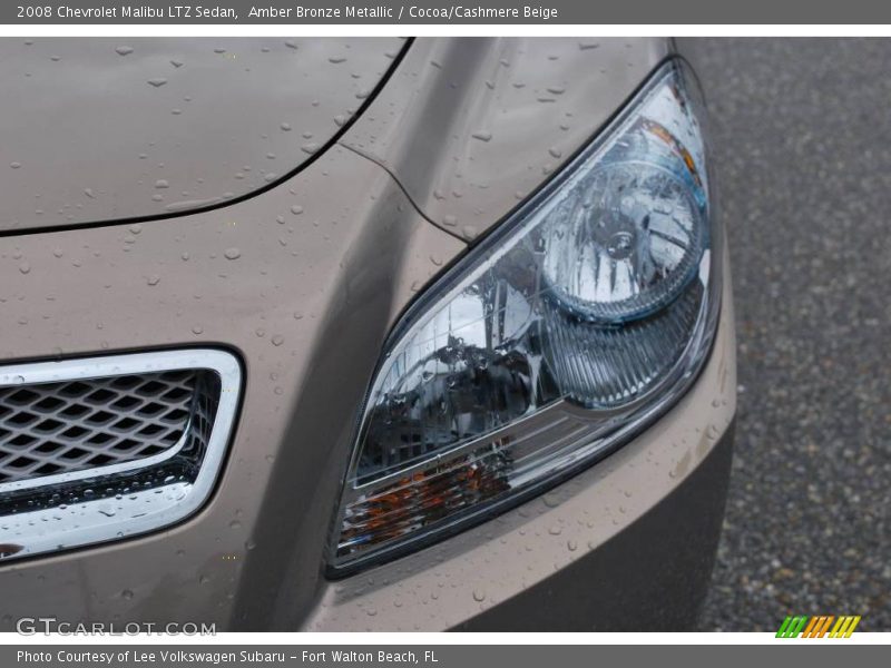 Amber Bronze Metallic / Cocoa/Cashmere Beige 2008 Chevrolet Malibu LTZ Sedan