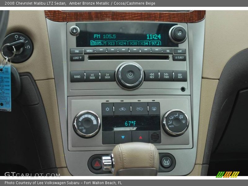 Amber Bronze Metallic / Cocoa/Cashmere Beige 2008 Chevrolet Malibu LTZ Sedan