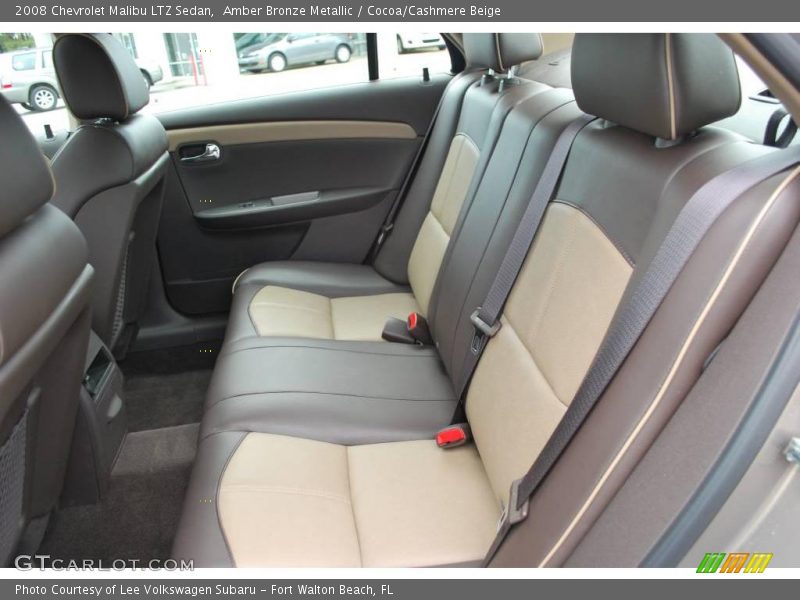 Amber Bronze Metallic / Cocoa/Cashmere Beige 2008 Chevrolet Malibu LTZ Sedan