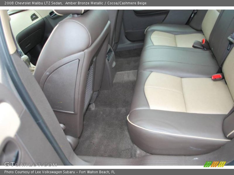 Amber Bronze Metallic / Cocoa/Cashmere Beige 2008 Chevrolet Malibu LTZ Sedan