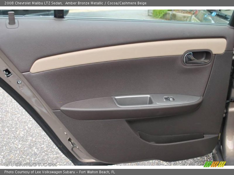 Amber Bronze Metallic / Cocoa/Cashmere Beige 2008 Chevrolet Malibu LTZ Sedan