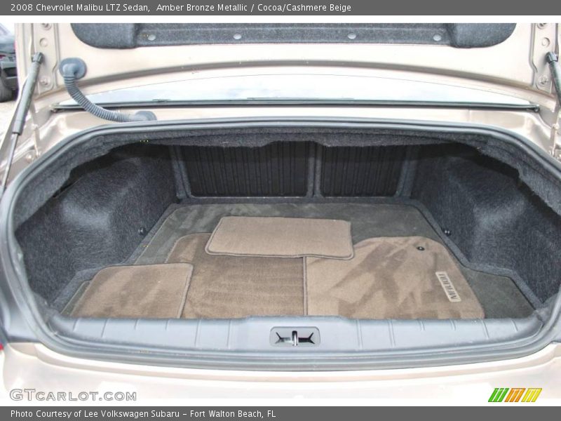 Amber Bronze Metallic / Cocoa/Cashmere Beige 2008 Chevrolet Malibu LTZ Sedan