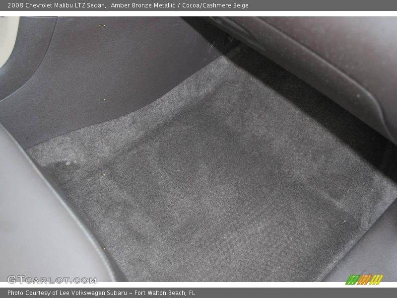Amber Bronze Metallic / Cocoa/Cashmere Beige 2008 Chevrolet Malibu LTZ Sedan