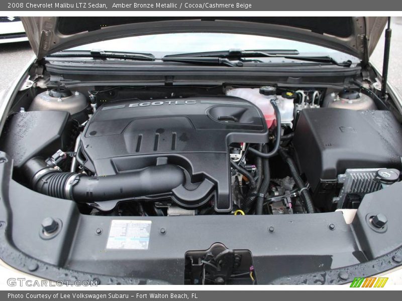 Amber Bronze Metallic / Cocoa/Cashmere Beige 2008 Chevrolet Malibu LTZ Sedan