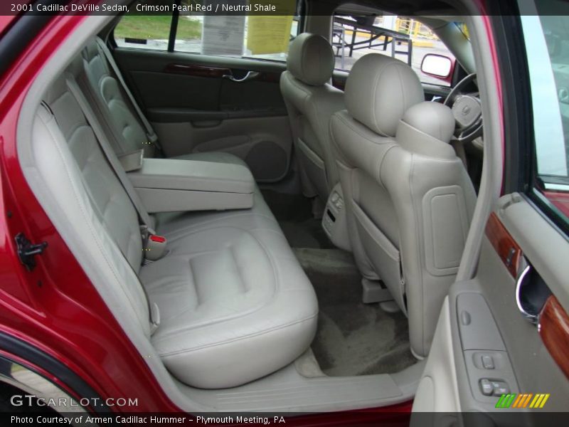 Crimson Pearl Red / Neutral Shale 2001 Cadillac DeVille Sedan