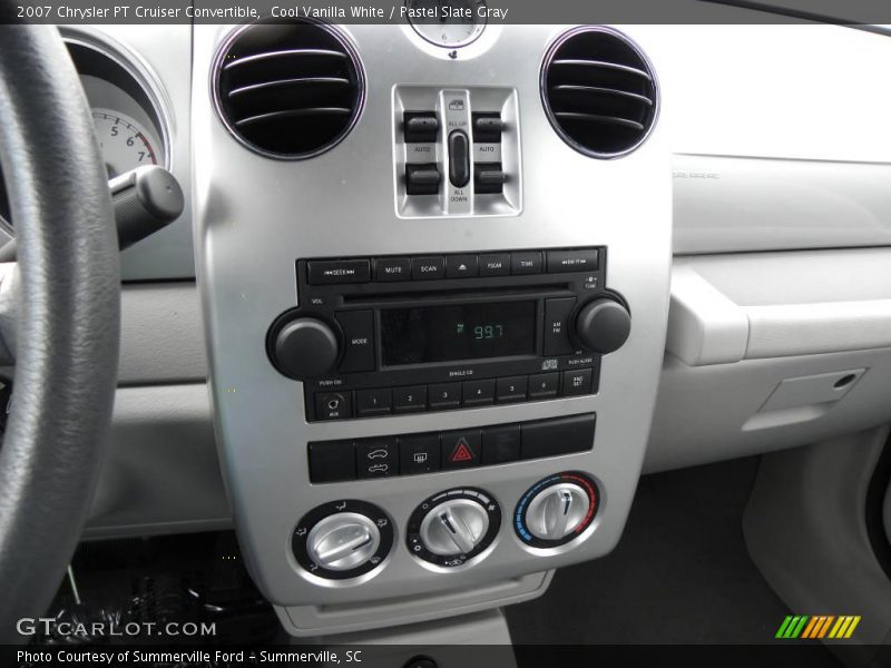 Cool Vanilla White / Pastel Slate Gray 2007 Chrysler PT Cruiser Convertible