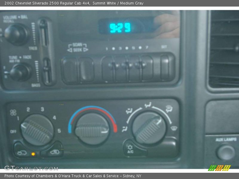 Summit White / Medium Gray 2002 Chevrolet Silverado 2500 Regular Cab 4x4