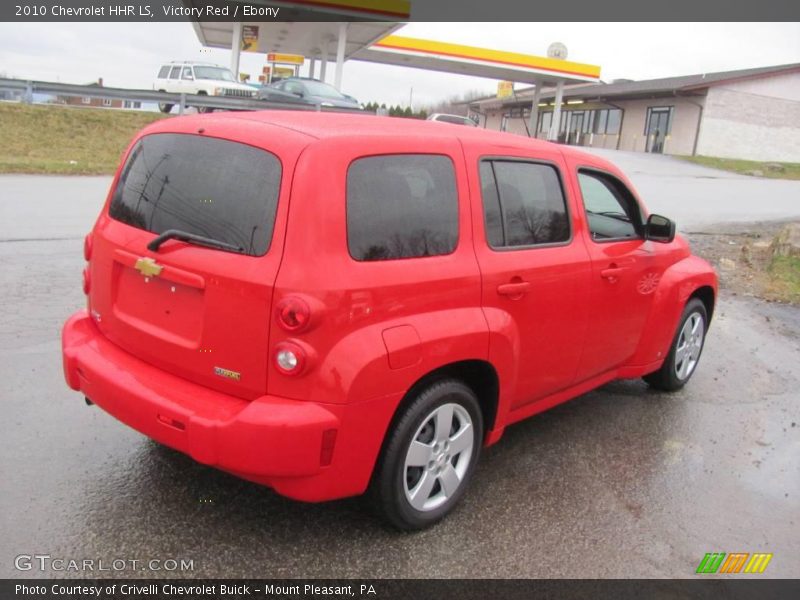 Victory Red / Ebony 2010 Chevrolet HHR LS