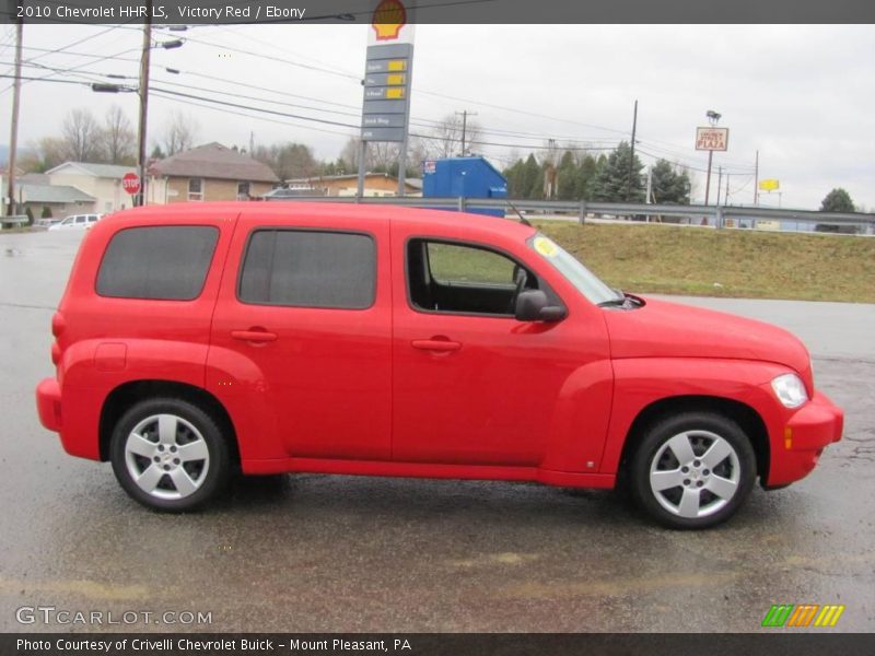 Victory Red / Ebony 2010 Chevrolet HHR LS