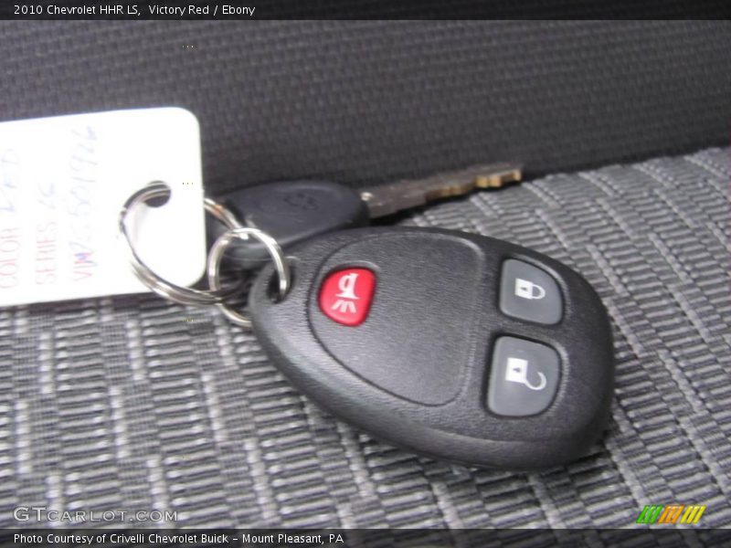 Victory Red / Ebony 2010 Chevrolet HHR LS