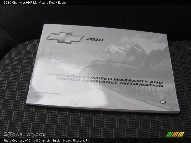Victory Red / Ebony 2010 Chevrolet HHR LS
