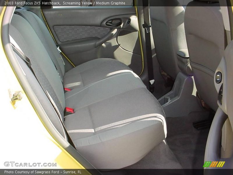 Screaming Yellow / Medium Graphite 2003 Ford Focus ZX5 Hatchback