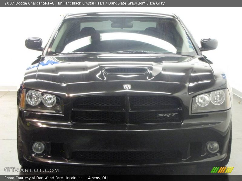 Brilliant Black Crystal Pearl / Dark Slate Gray/Light Slate Gray 2007 Dodge Charger SRT-8