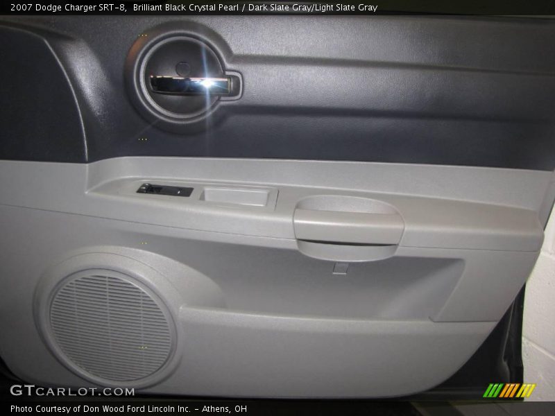 Brilliant Black Crystal Pearl / Dark Slate Gray/Light Slate Gray 2007 Dodge Charger SRT-8