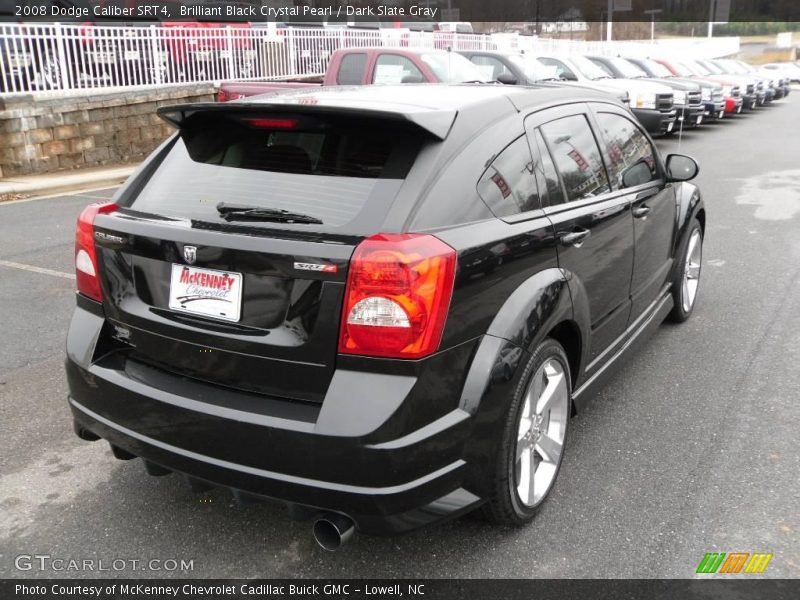 Brilliant Black Crystal Pearl / Dark Slate Gray 2008 Dodge Caliber SRT4