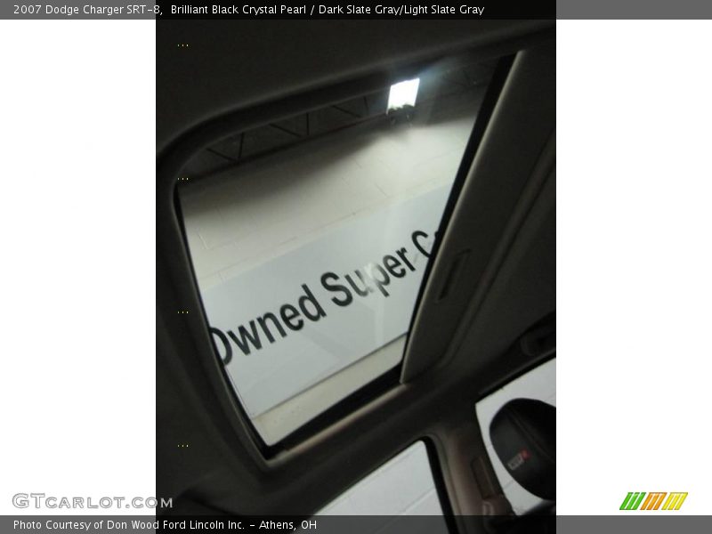 Brilliant Black Crystal Pearl / Dark Slate Gray/Light Slate Gray 2007 Dodge Charger SRT-8