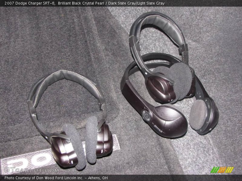 Brilliant Black Crystal Pearl / Dark Slate Gray/Light Slate Gray 2007 Dodge Charger SRT-8