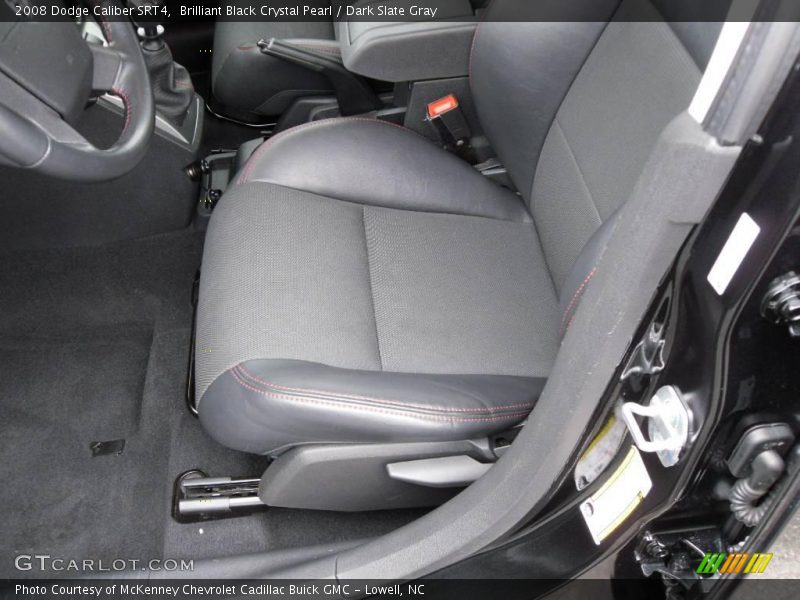 Brilliant Black Crystal Pearl / Dark Slate Gray 2008 Dodge Caliber SRT4