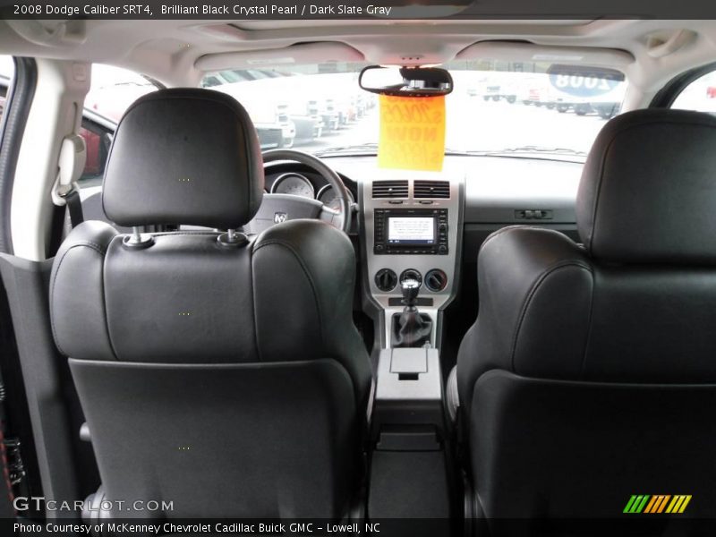 Brilliant Black Crystal Pearl / Dark Slate Gray 2008 Dodge Caliber SRT4