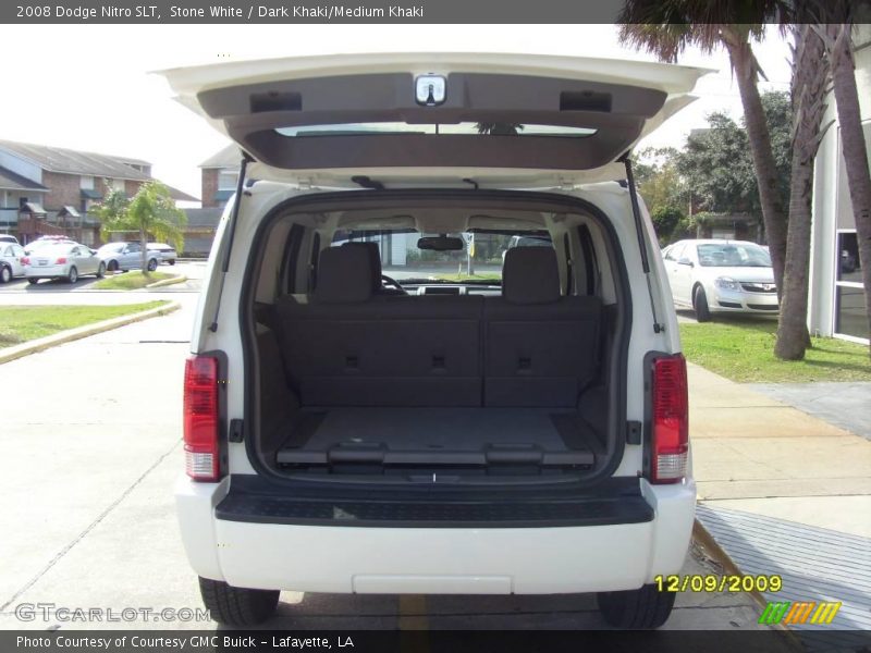 Stone White / Dark Khaki/Medium Khaki 2008 Dodge Nitro SLT