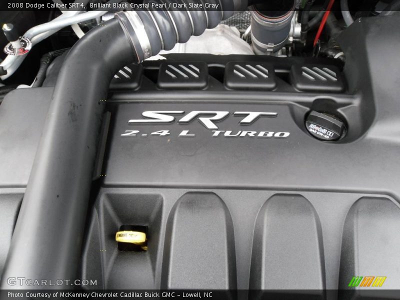Brilliant Black Crystal Pearl / Dark Slate Gray 2008 Dodge Caliber SRT4