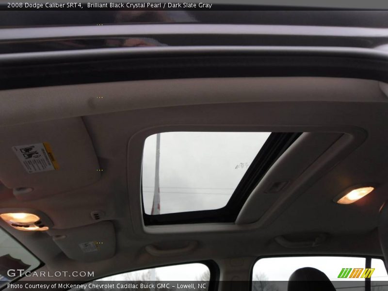 Brilliant Black Crystal Pearl / Dark Slate Gray 2008 Dodge Caliber SRT4