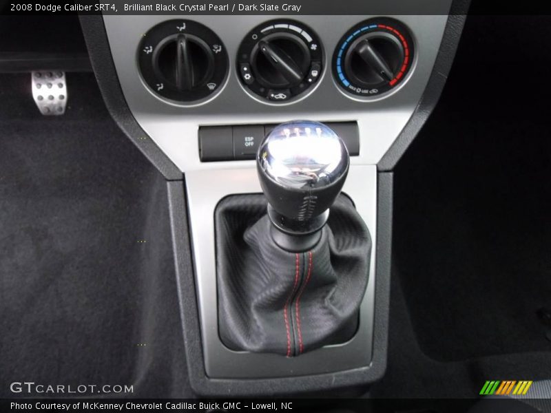 Brilliant Black Crystal Pearl / Dark Slate Gray 2008 Dodge Caliber SRT4