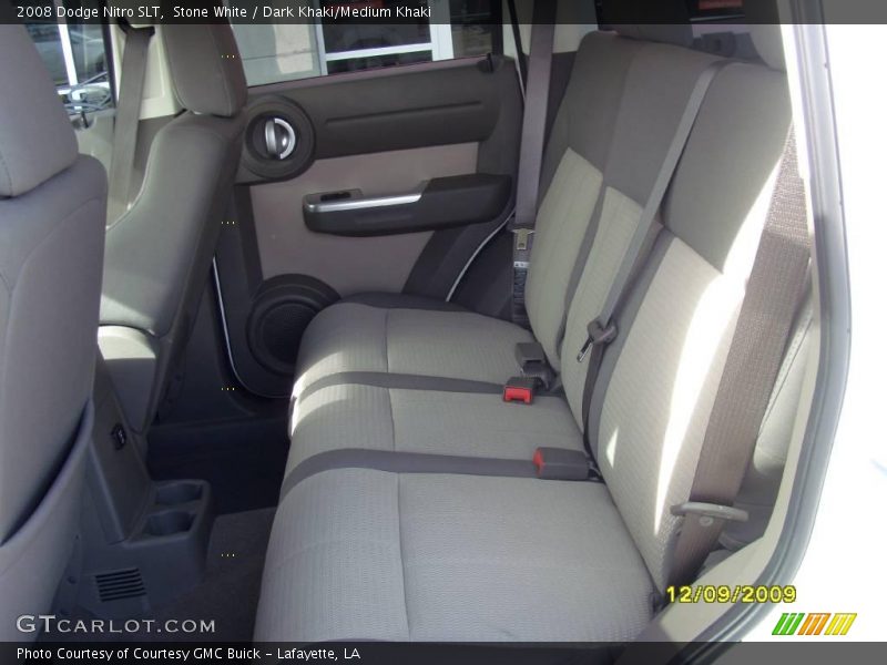 Stone White / Dark Khaki/Medium Khaki 2008 Dodge Nitro SLT
