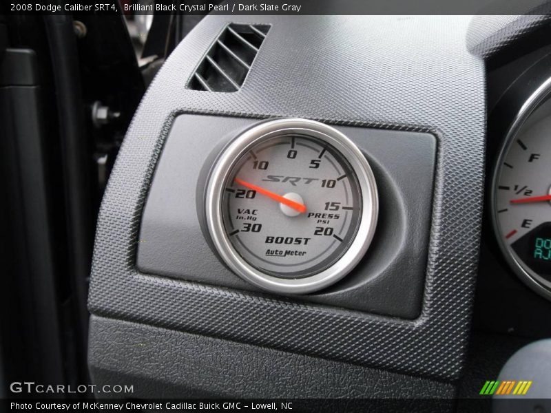 Brilliant Black Crystal Pearl / Dark Slate Gray 2008 Dodge Caliber SRT4