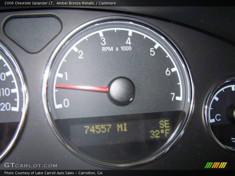 Amber Bronze Metallic / Cashmere 2006 Chevrolet Uplander LT