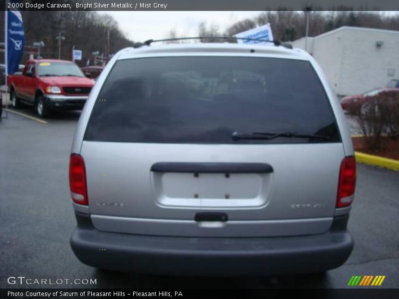 Bright Silver Metallic / Mist Grey 2000 Dodge Caravan