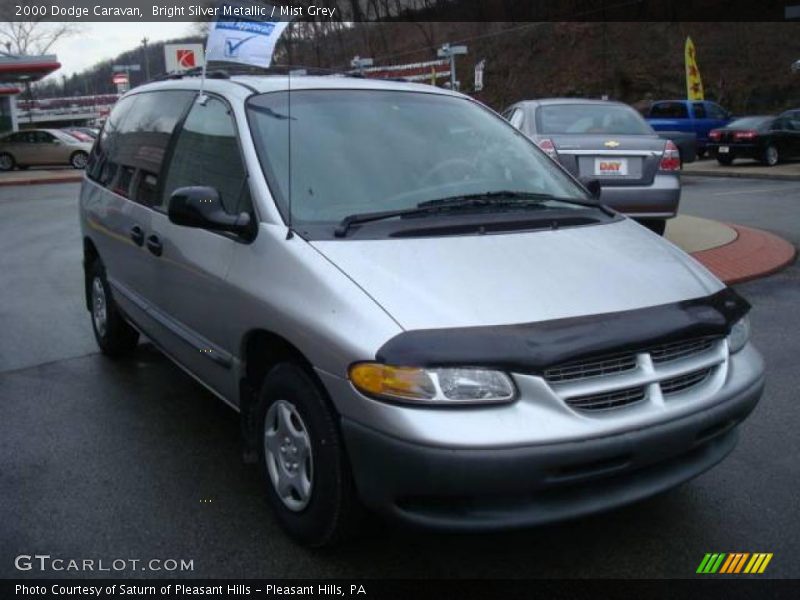 Bright Silver Metallic / Mist Grey 2000 Dodge Caravan