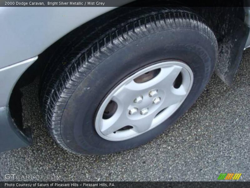 Bright Silver Metallic / Mist Grey 2000 Dodge Caravan