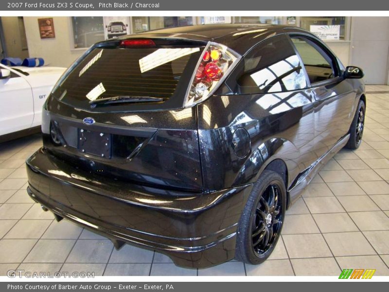 Pitch Black / Charcoal 2007 Ford Focus ZX3 S Coupe