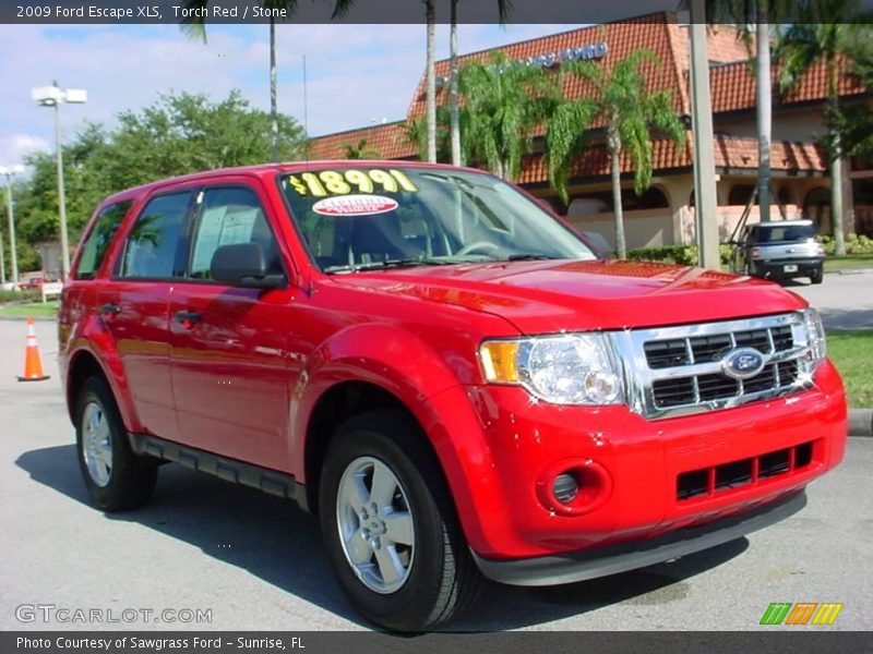Torch Red / Stone 2009 Ford Escape XLS